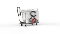 Robot collaboratif de soudage, bras robotique à six axes avec commande PLC et alimentation en fil motorisée, performances de soudage laser stables