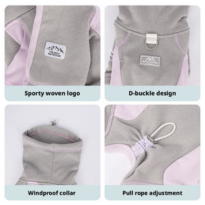 Ropa para Perros, Otoño Invierno, Gruesa, Cálida, Transpirable, de Poliéster, Estilo <span class=keywords><strong>Deportivo</strong></span> Simple, Abrigos de Cuatro Patas para Galgos y Perros Grandes - Product Image 4