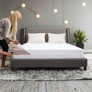 Benutzer definierte extra weiche 6-seitige Bett Bezug wasserdichte Box Spring Matratze Pad Encasement - Product Image 1