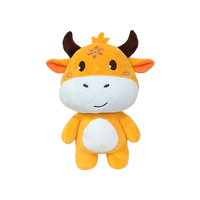 Jouets en peluche super doux personnalisés mascotte IP d'entreprise marionnettes à main et poupées animaux en peluche conçus