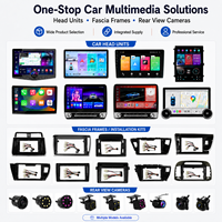 Radio Universal para Auto Android, Marco para Pantalla de Auto, CarPlay Inalámbrico, Android Auto, Navegación GPS, Soporte para Cámara Trasera