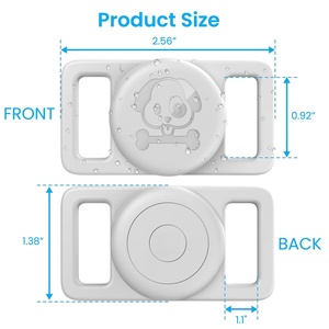 Waterproof Pet Silicone Protective Case for Holder Protector Holder Case for Pet <b>Dog</b> Cat <b>Collar</b> - Product Image 2