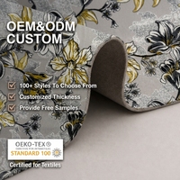 Tissu en velours tricoté à motif vague marbrée abstraite, 450 à 520 g/m², en polyester, pour draperie, coussin de canapé, chaise, tête de lit, ottoman, UE