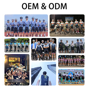 SWG personnalisé dégradé néon cyclisme <span class=keywords><strong>maillot</strong></span> hommes femmes respirant léger course Fit route gravier vêtements de vélo - Product Image 5