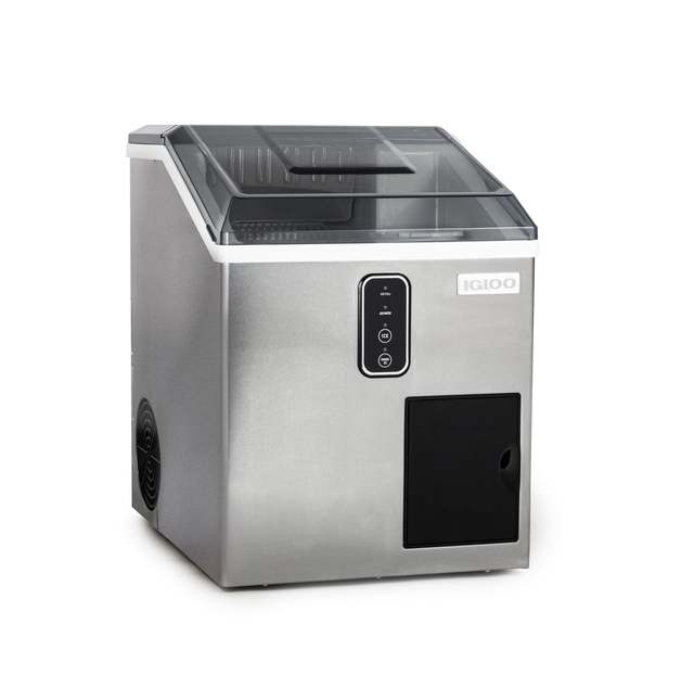 Electric 15kgs/24h Stainless Steel Mini Ice Maker Bullet Shaved Ice Energy Efficient Class a Auto-Filling Household RV Outdoor