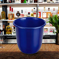 Promotion seau à glace en aluminium durable utilisation pour bar