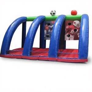Arena de Fútbol Inflable de PVC Azul (7mL*4mW*4mH) con Capacidad para 500 kg y 10 Personas para Eventos y Fiestas - Product Image 1