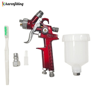 Kit de Pistola de Pintura de Alta Presión HVLP de 150 ml, 0.5/0.8/1.0 mm, para Reparación de Carrocería de Automóviles y Muebles de Madera - Product Image 5