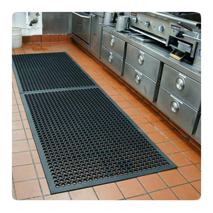 Rubber Floor Replace <b>Plastic</b> Mat With Drain Hole Heavy Duty Non-slip Drain Mat Suitable for Industrial <b>Kitchen</b> Restaurant Bar - Product Image 1