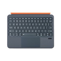 Nouveau clavier mécanique sans fil 5.0 avec interrupteurs RGB à ciseaux, étui avec trackpad, compatible iPad Air 5 4 10.9 pouces, Magic-Stand Slim