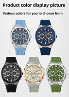 JAM TANGAN PRIA Baru Modern Berkualitas Tinggi Logam Jam Tangan Fashion Quartz Terlaris Relojes Para Hombre