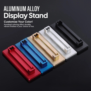 Giao dịch thẻ slab chủ từ kim loại đứng cho TCG BGS phân loại thẻ trường hợp hiển thị và bộ sưu tập hiển thị đứng - Product Image 2