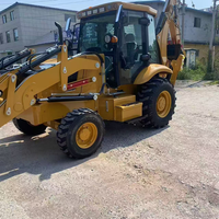 Caterpillar 420F CE bersertifikat Backhoe Loader kinerja tinggi Mini 420F Backhoe Loader bekas