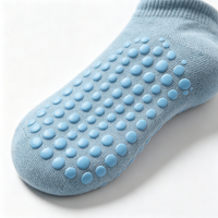 Chaussettes de yoga antidérapantes personnalisées avec logo, en Spandex, Nylon et Coton, à haute élasticité, avec grip sous le pied, pour femmes