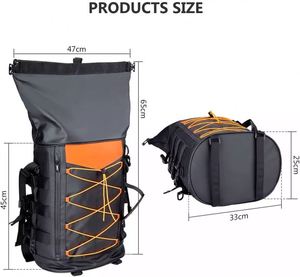 Échantillon Gratuit Sac de Voyage Moto Extensible Personnalisé BSCI Sac à Dos Moto Vente Chaude pour Moto - Product Image 4