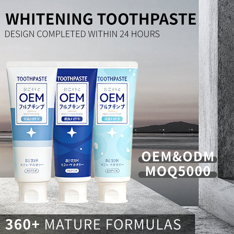 Custom Teeth Whitening Toothpaste Fluoride Free