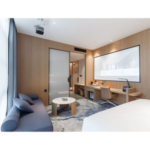 Conjuntos de muebles para apartamentos de nuevo diseño, dormitorio moderno, Suite, cama de Hotel Fuerte, juegos de dormitorio para habitación de hotel - Product Image 3