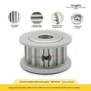 Puleggia di Sincronizzazione S5M Personalizzata per Macchinari Industriali, Ruota Dentata Sincrona S5M30 Denti, Puleggia di Sincronizzazione in Alluminio SH-HTPA30S5M100-A-N10 - Product Image 2