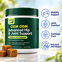 OEM ODM Friandises à mâcher souples pour articulations canines, Glucosamine Chondroïtine MSM, Soutien à la mobilité, Nutrition pour le bien-être des chiens de grande race