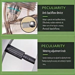 Jeringa Mecánica Continua Ajustable de 5 ml para Vacunación de Cerdos, Ganado, Ovejas, Cabras, Pollos y Patos, Herramienta de Inyección Veterinaria - Product Image 6