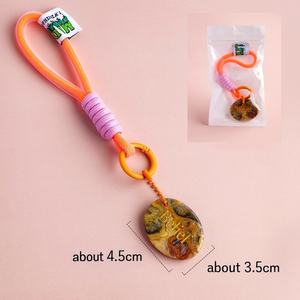 Llavero de Piedra de Cristal Natural al por Mayor con Palabras de Energía Positiva, Amuleto de Gema Curativa para Bolsos - Product Image 2