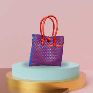 2024 nouveau sac en plastique recyclé écologique tissé à la main conception de sac à main en gros pour femmes d'Indonésie - Product Image 1