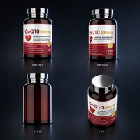 Capsules de CoQ10 400mg en marque blanche OEM – Complément vitaminique naturel pour adolescents favorisant l'immunité et l'énergie