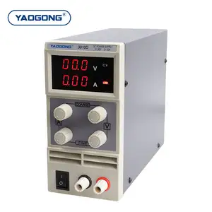 YAOGONG 3010D Adjustable DC Stabilized Power Supply 30V 5A 10A Switching Power Supply Ammeter Mobile Phone Repair