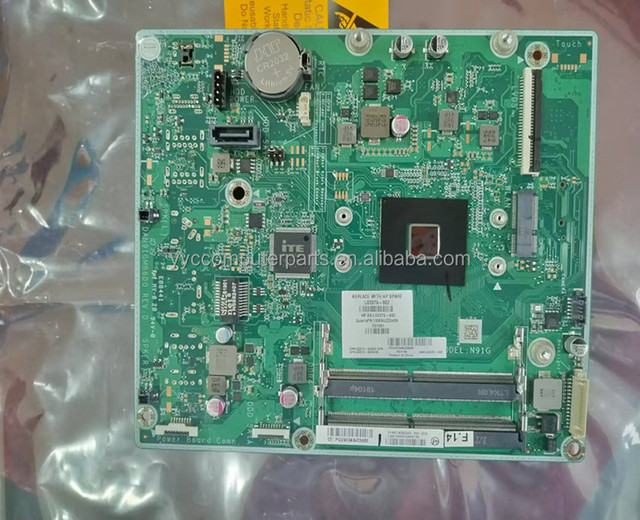L03379-002 L03379-602 for HP 24-C410 N91G AIO Motherboard Mainboard DAN91GMB6D0 REV:D Intel J4005 DDR4 100% Tested