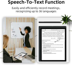 Bigme 10.3 "màu E-ink Tablet 5.5 mét độ dày 6GB RAM + 128GB Rom 5MP máy ảnh kỹ thuật số Stylus Màn hình cảm ứng hiển thị - Product Image 4