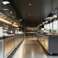 Équipement de cuisine professionnel adapté aux restaurants et aux hôtels. Il est fabriqué en acier inoxydable et peut être personnalisé.