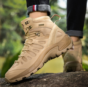 DFH1009 Chaussures de randonnée et de trekking légères pour hommes adultes, modèle Summer Leaf, 0,79 kg la paire, couleur noir désert - Product Image 5