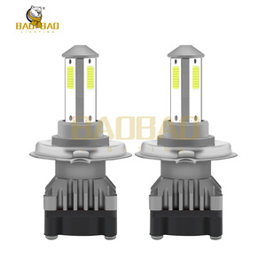 Baobao ánh sáng BB146 màu trắng nhấp nháy H4 4 side có sẵn cho xe máy thay thế đèn pha Bóng đèn - Product Image 2