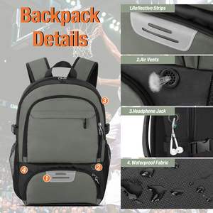 <span class=keywords><strong>Sac</strong></span> à dos <span class=keywords><strong>de</strong></span> basket-ball tendance, grand <span class=keywords><strong>sac</strong></span> d'équipement sportif, porte-ballon, compartiment à chaussures, sacs <span class=keywords><strong>de</strong></span> <span class=keywords><strong>sport</strong></span> portables, football, volley-ball, salle <span class=keywords><strong>de</strong></span> <span class=keywords><strong>sport</strong></span> - Product Image 3