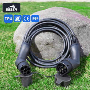 Câble de charge pour véhicule électrique Type 2 vers Type 2 IP54 TPU 16A 3 phases 11kW Niveau 2 - Product Image 3