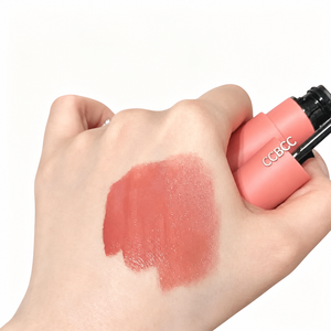 Lápiz Labial Líquido con Acabado Satinado de 4 ml, Larga Duración, Brillo Labial que se Adhiere a la Piel, Tinte Labial Rosa Nude de Alta Pigmentación, No Reseca, Cómodo para el Labio - Product Image 6