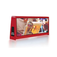 Pantalla de panel LED de alta definición P2.5 P3 P4, impermeable de doble cara para exteriores IP65 para tienda minorista, pantalla de techo de coche