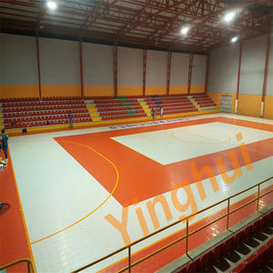 Pavimento Sportivo Antiscivolo in PP per Interni I-03, Personalizzabile Yinghui Guangdong per Campi <span class=keywords><strong>da</strong></span> Basket/Calcio/Handball/Futsal - Product Image 3