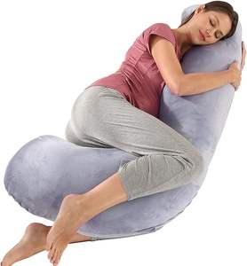 Almohada de Maternidad <span class=keywords><strong>para</strong></span> <span class=keywords><strong>Embarazadas</strong></span> con Funda Lavable y Refrescante, <span class=keywords><strong>Regalos</strong></span> <span class=keywords><strong>para</strong></span> Futuras Mamás, Almohadas de Embarazo <span class=keywords><strong>para</strong></span> Dormir - Product Image 6