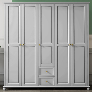 Tủ quần áo 5 cánh dành cho khách sạn & căn hộ |   Hệ thống lưu trữ đa ngăn tiết kiệm không gian cho phòng khách và khu nhân viên - Product Image 3