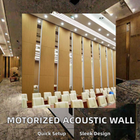 Cloison mobile moderne en MDF entièrement pliable avec peinture de paysage chinois pour entrée, salon, bureau