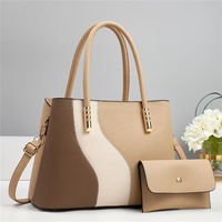 Neue modische Umhängetaschen für Damen, 2-teiliges Set, Tragetaschen, Damenhandtaschen, 3 Farben