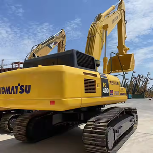 Excavatrice sur chenilles Komatsu PC400-7 d'occasion de haute qualité 100% originale, 40 tonnes, moteur 246 kW, pompe à engrenages, roulement, PLC - Product Image 3