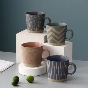 Officecupacup Cmugee Mugtazas北欧陶瓷独特时尚定制咖啡杯白色盒子 + opp袋定制包装可接受