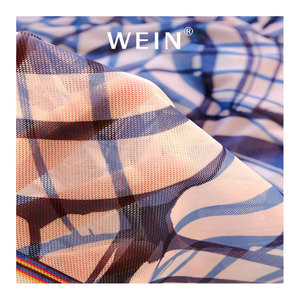 WI-K04 nuovo modello di <span class=keywords><strong>Design</strong></span> 92% poliestere tessuto di maglia traspirante stampato digitale tessuto di maglia personalizzato per il vestito - Product Image 5