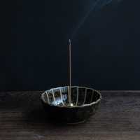 Bâtons d'encens aromatiques traditionnels japonais Asayu en bois de cèdre et bois d'agar 40g, parfum Forêt et Cyprès Hinoki, toutes saisons, fabriqués au Japon