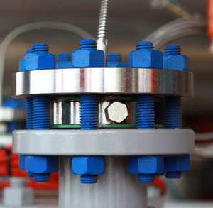 ISO 9001 en10204 loại 3.1 giấy chứng nhận sa320 L7/sa194 7 FCC/Xylan 1424 màu xanh 1.125 "Stud Bolt và nặng Hex NUT - Product Image 5