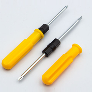 Destornillador con mango de plástico antideslizante de 4 mm, 5 mm y 6 mm con punta de doble extremo para trabajos de instalación de gabinetes domésticos y bricolaje - Product Image 2