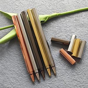 Hot-Selling Luxury Silver Metal Ballpoint <b>Pen</b> High-Grade Brass Custom Personalized Logo Advertising Sports <b>Pen</b> - Product Image 1