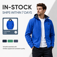 Blouson Bomber Homme Tissé Imperméable à Capuche Coupe-Vent Léger Décontracté Streetwear Col Montant en Polyester Long pour l'extérieur (ODM)